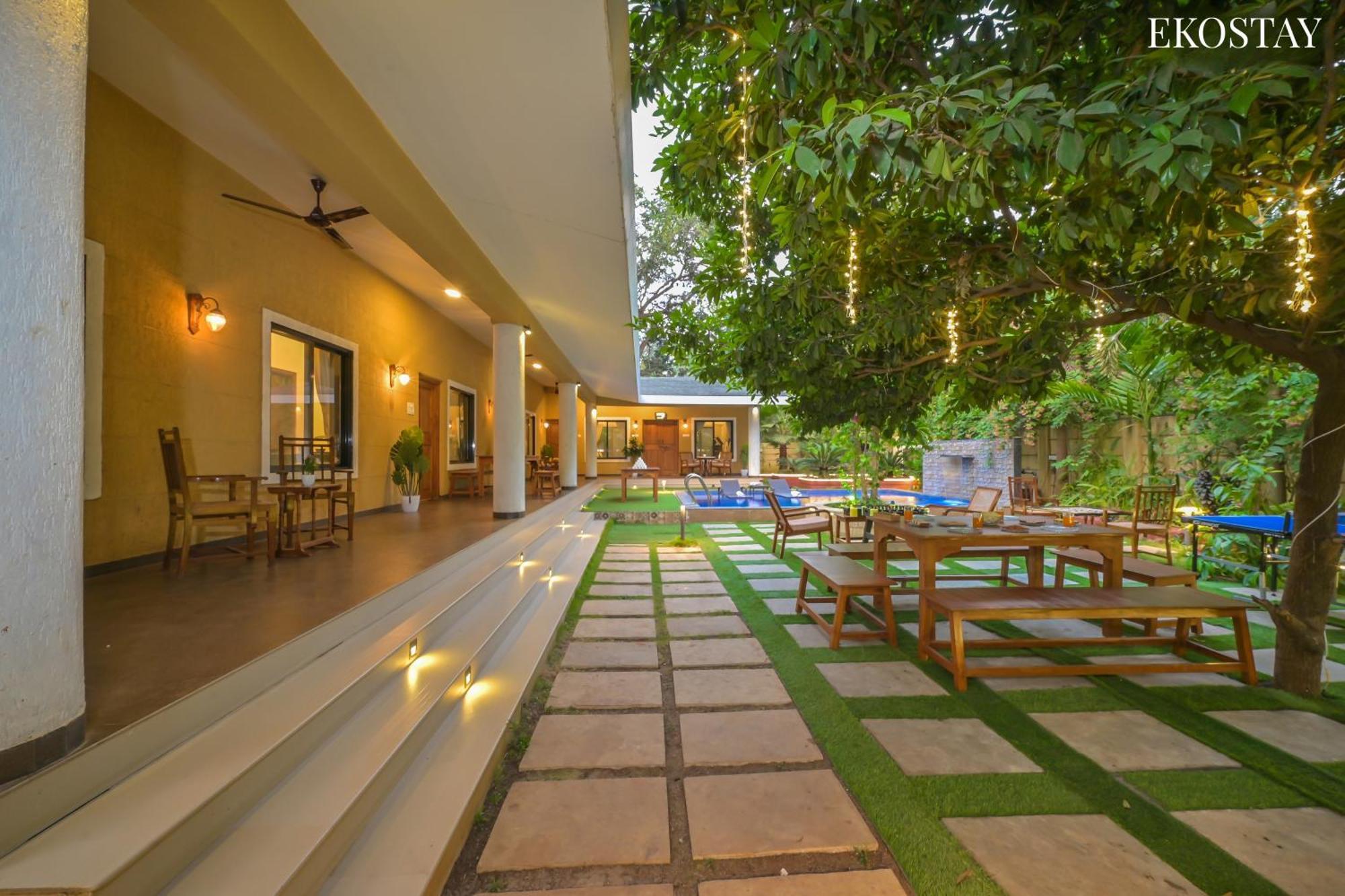 Eko Stay Gold- Casa Zul Villa Alībāg Dış mekan fotoğraf